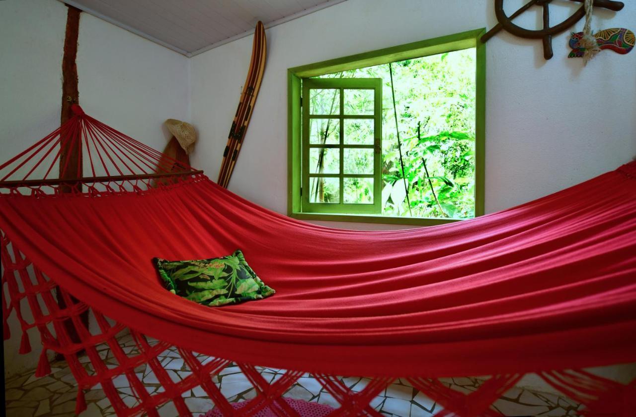 Вілла Casa A Beira Do Rio Jaguareguava Na Mata Atlantica Em Bertioga Sp Екстер'єр фото