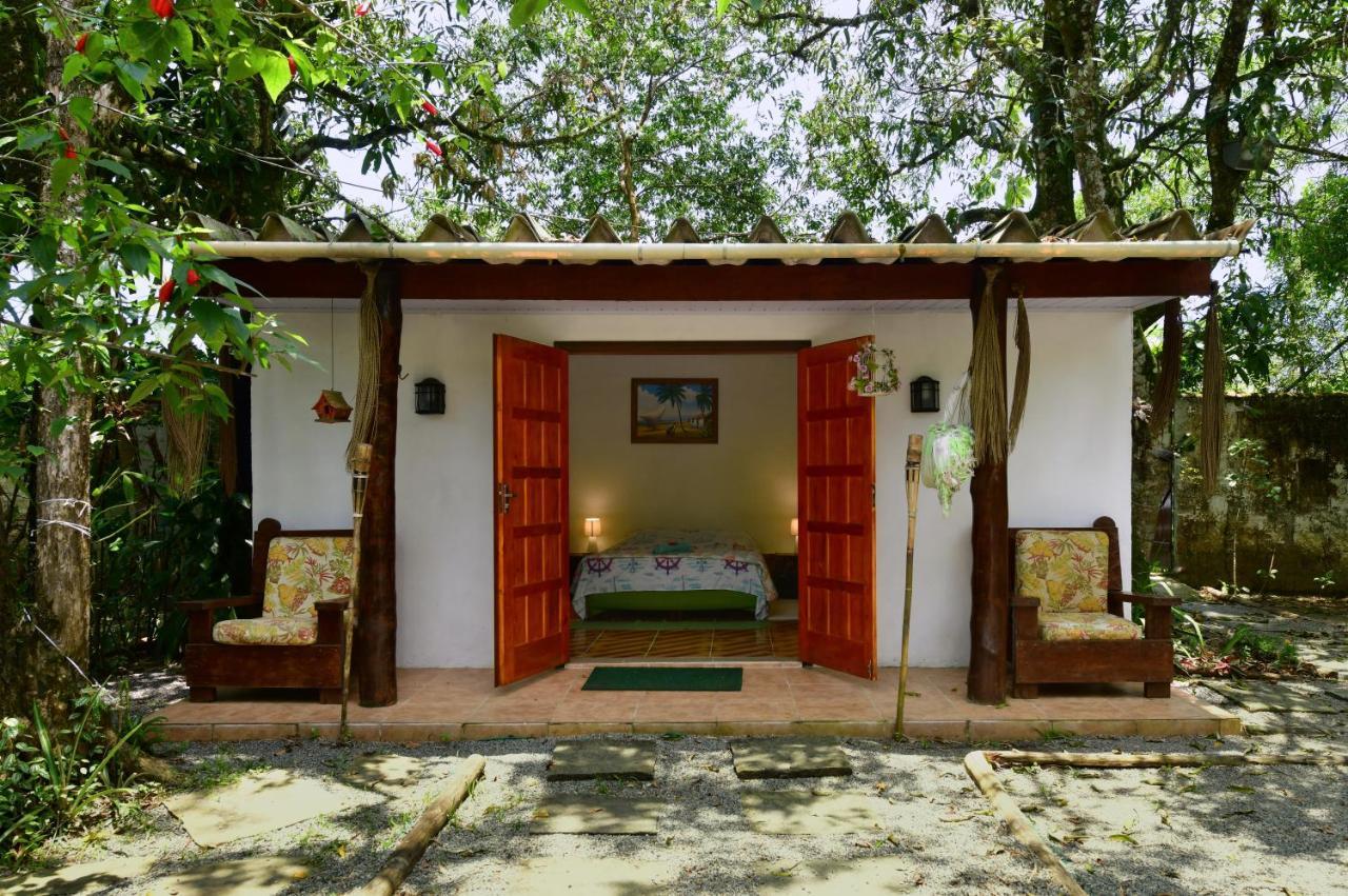Вілла Casa A Beira Do Rio Jaguareguava Na Mata Atlantica Em Bertioga Sp Екстер'єр фото