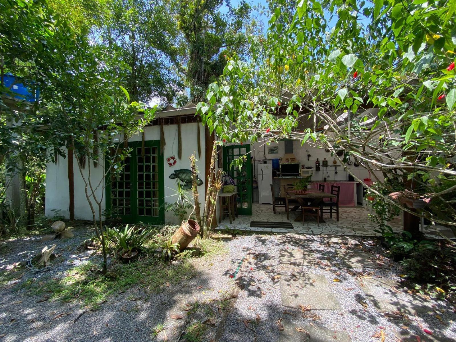 Вілла Casa A Beira Do Rio Jaguareguava Na Mata Atlantica Em Bertioga Sp Екстер'єр фото